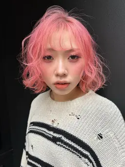 ダブルカラーご希望の方はこちら❣️ケアブリーチ使用🐝トリートメントはプラス3300円でできます。