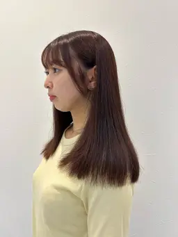 【モデル様限定】ブリーチ+艶カラー+トリートメント