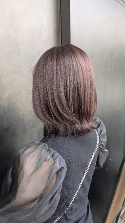 迷ったらコレ🌿👉トリートメント付艶カラー❤️カラー✕トリートメント