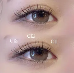 アイシャンプー×コーティング込♥️😳フラットラッシュ120本