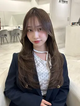 【ミニモ学割✨️】ブリーチなしWカラー♪+クイックトリートメント🌈ᵕ̈《赤み消し/ダメージレス/透明感》