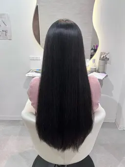 【1月限定価格💫】最高級レミー人毛100%🐈‍⬛🎀シールエクステ60本+シャンプーブロー込み🪽🫧