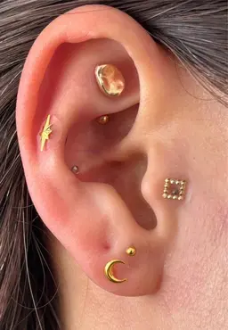 💎リクエスト歓迎💎12粒♪モニター様【耳つぼジュエリー】+耳マッサージ オシャレとヘルスケアを♪セットOK🦻