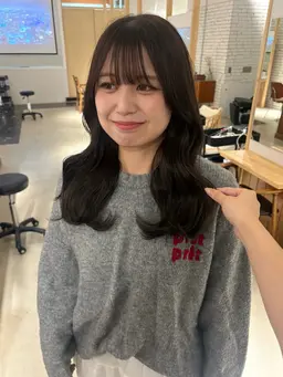 カット＋髪質改善カラー🌼