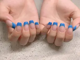 ハンド💅🏻クリアフレンチ