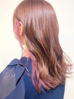 《minimo限定》ケアブリーチ✨️リタッチorインナーカラーorグラデーション＋シルクTr  ¥11000