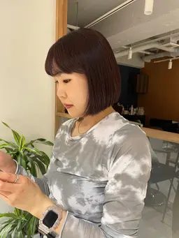 【☔️うねり解消☔️】似合わせカット➕前髪縮毛矯正✨✨ 【ボブ／レイヤーカット／顔周り/ブリーチなし】