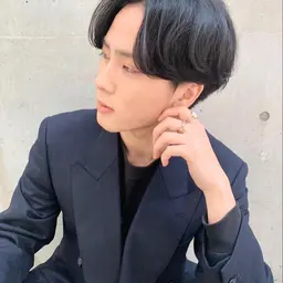 《メンズ限定》韓国風🇰🇷センターパート カットモデル