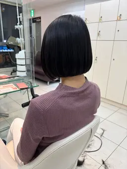 バッサリ🍉✨ボブカット🩵🩵¥3200指名料別