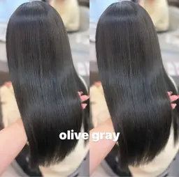 🫧12月限定🫧縮毛矯正髪質改善前髪ストレート＋1step トリートメント☁️気になるうねりやクセ🫧艶髪透明感ヘア