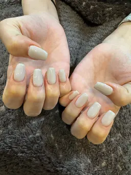 【オフなし】ハンドジェルネイル ワンカラー