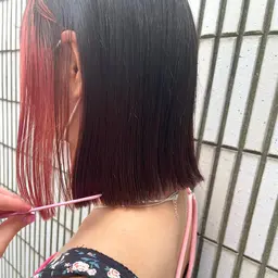 🪻 ブリーチなしのデザインカラー + トリートメント 🪻