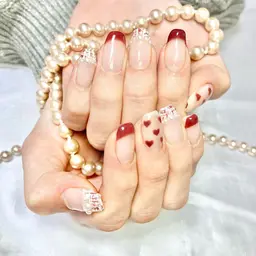 【オフあり】フレンチ💙※パラジェル＋¥1000