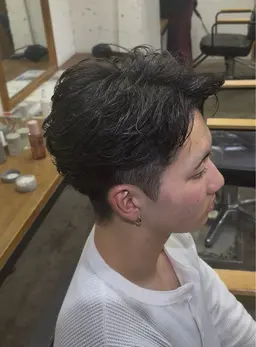 メンズパーマ（ニュアンス、ワンカール等）
