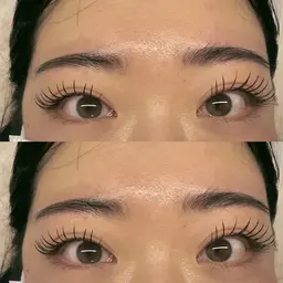 【 フラットラッシュ🤍120本 】コーティング込