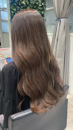 〈minimo特別価格🫐〉ツルツル髪質改善カラー✨