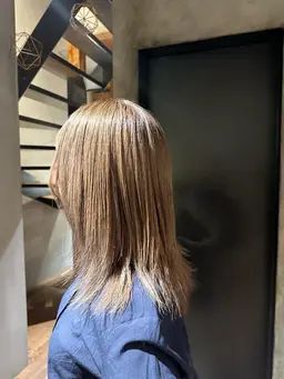 ✨カラー+トリートメント✨　OLAPLEXを使用したケアカラー🩵