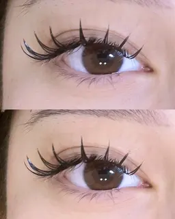 【ギャル盛り💖】LEDワイドWフラットラッシュ80束