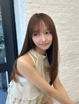 🌼*･土日祝新規限定🌼*･透明感カラー➕韓国式3step外部補習トリートメント‎🇰🇷🤍✨➕巻き髪