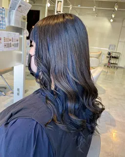 カット＋インナーカラー