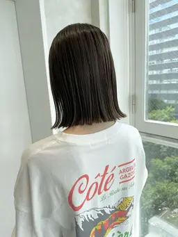 カット+カラー+超音波トリートメント