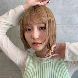 似合わせカット➕ケアブリーチ➕ダメージレスカラー➕最高級4stepトリートメント🌿