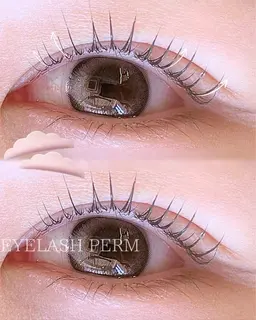 目元撮影・練習モデル🫧束感ワンホンまつげパーマ🫧