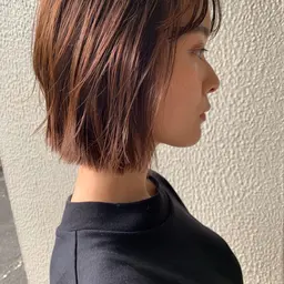 🍀大人気メニュー🍀【ケアカラー+3stepトリートメント】⭐️バイカルテトリートメント⭐️ケアカラー🌟韓国風🌟