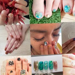 フット親指アート6000