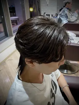 【メンズ限定】髪質改善曲がる縮毛矯正+カット