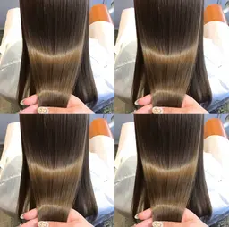 🔹ブリーチなしケアダブルカラー➕クイックメテオトリートメント【髪質改善/艶髪/美髪/韓国ヘア】