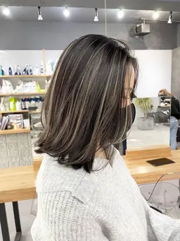 【赤みオフ】🐻ハイライト＋カラー＋カット＋1stepトリートメント🐻