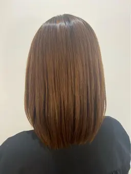 【サラサラヘア✨】コスメ 縮毛矯正+カット🌿