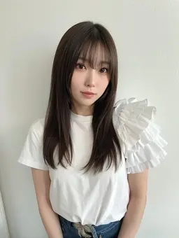 似合わせカット➕3step保湿トリートメント𖤐 ̖´-￥5000