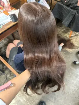 透明感🤍カット+イルミナカラー