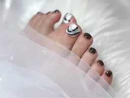 【フット】親指のみ選べるアート🎀オフなしの方