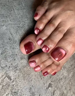 フット👣オフ込み/🍒マグネットorフラッシュラメorパウダー🍒