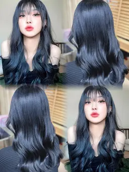 🖤黒染めを使わない透明感暗髪カラー🖤（ワンカラー➕1stepトリートメント付き）