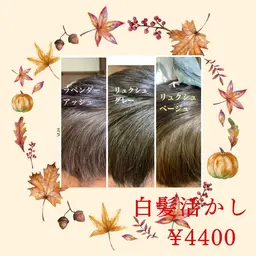 脱白髪染め