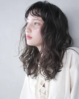 【ロングパーマ限定🌀】カット＋ケアパーマ＋4STEPTreatment