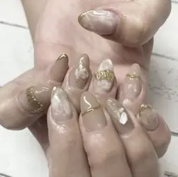 ★オフあり★ハンド☆アートし放題90分(持ち込み画像OK♪)※大きいデコパーツはございません☆ご新規様限定