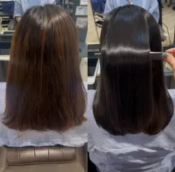 ★OPEN記念★カット+超高濃度水素ストレート(縮毛矯正)+オージュアケアトリートメント