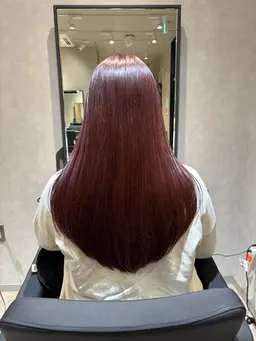 【当日限定】カット+縮毛矯正+ao.オリジナルトリートメント