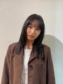 【layercut+onecolor🐈‍⬛🎀】おしゃれなレイヤーカットに似合わせカラーがとっても可愛い🩷