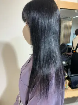 ✨【透明感】✨カット+アディクシーカラー+トリートメント