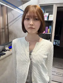 《ミニモ学割》透明感カラー＋クイックトリートメント(前処理トリートメント付✨)