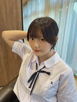 《ミニモ限定》【前髪′顔周りcut】縛っても可愛い♡