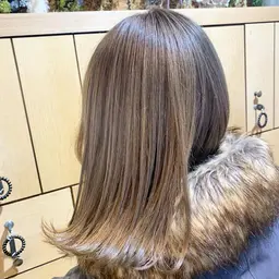 透明感カラー＋9step超音波トリートメント