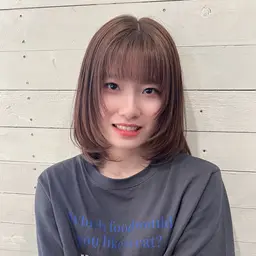 ⭐️【ミニモ限定】⭐️ニュアンスカット➕透明感カラー