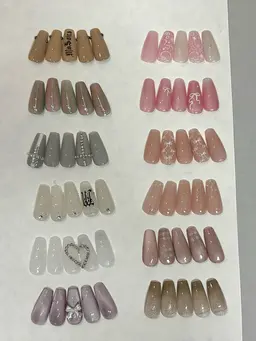 💖当店限定💖定款シンプルデザインコース　//初回ソフトジェルオフ無料//